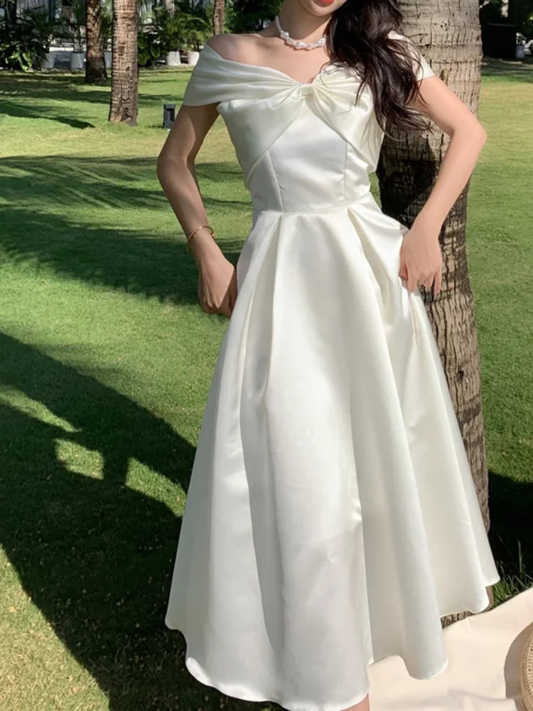 The Moonlight Bow Dress