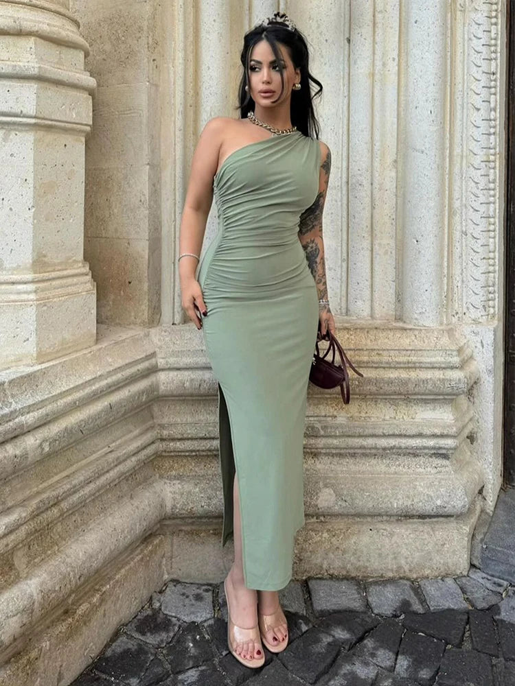 The Elara Split Maxi