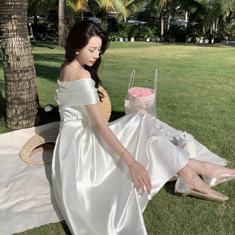 The Moonlight Bow Dress