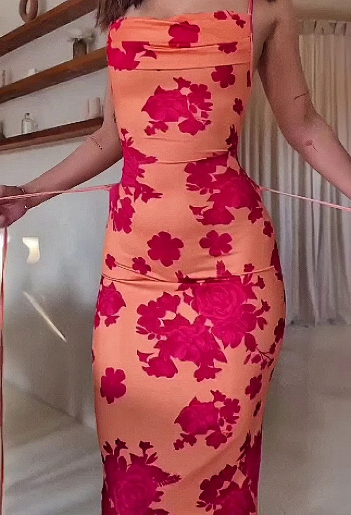 The Solana Halter Dress
