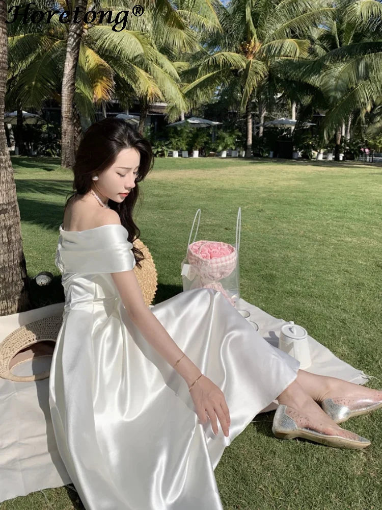 The Moonlight Bow Dress