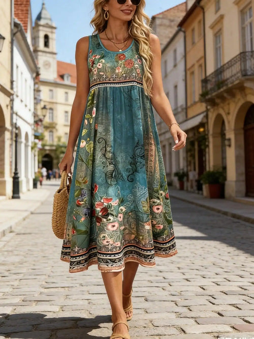 Floral Harmony Dress