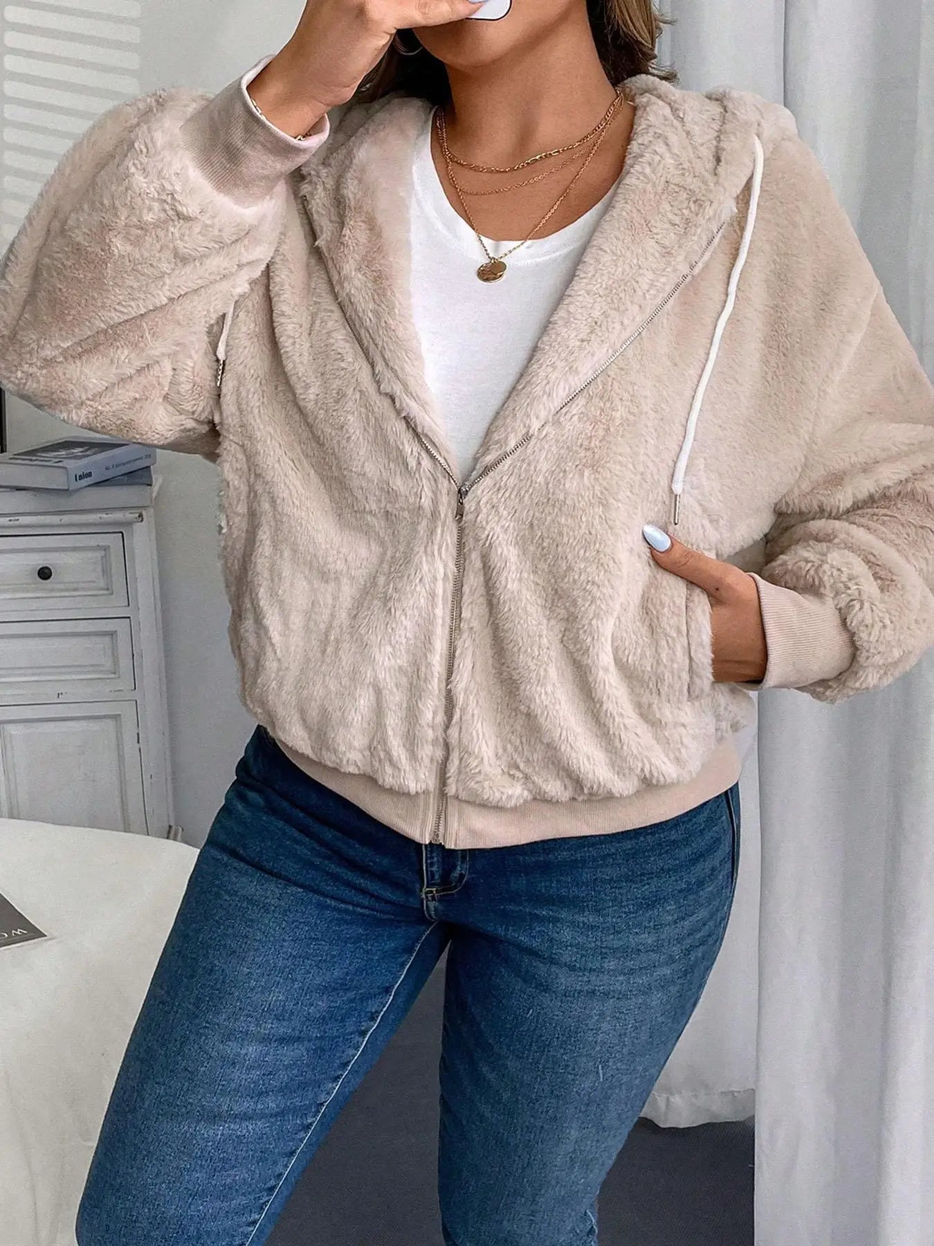 The Elira Drawstring Jacket