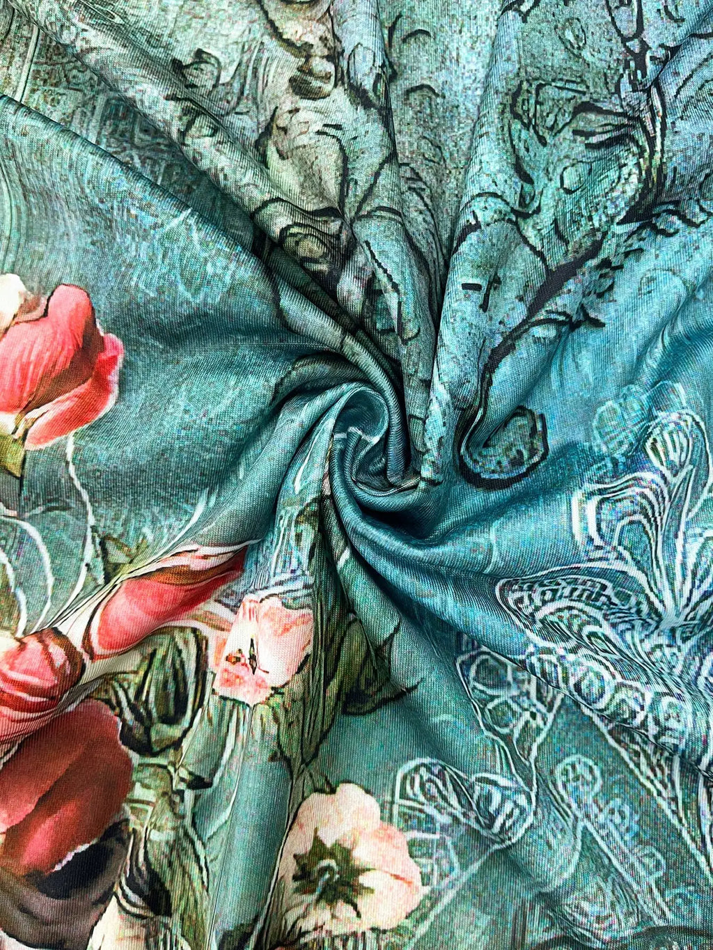 Floral Harmony Dress