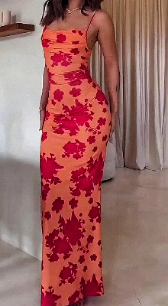 The Solana Halter Dress